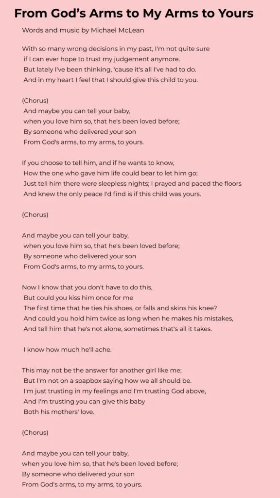 Adoption Song